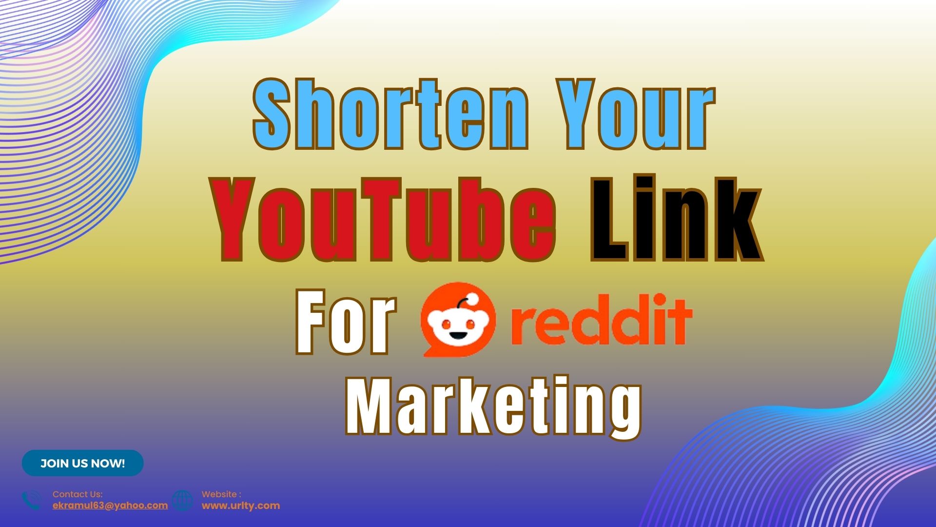 Shorten YouTube Links for Reddit Marketing